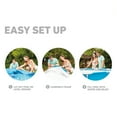 thumbnail image 4 of INTEX Round Metal Frame Above Ground Swimming Pool, Blue, 4 of 10