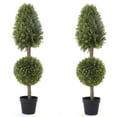 thumbnail image 3 of Bornbridge Artificial 4' Topiary Ball Tree - Cypress - 2 Pack, 3 of 8