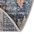 thumbnail image 4 of Unique Loom Aramis Collection Area Rug - Aras (10' Round Blue/Beige), 4 of 9