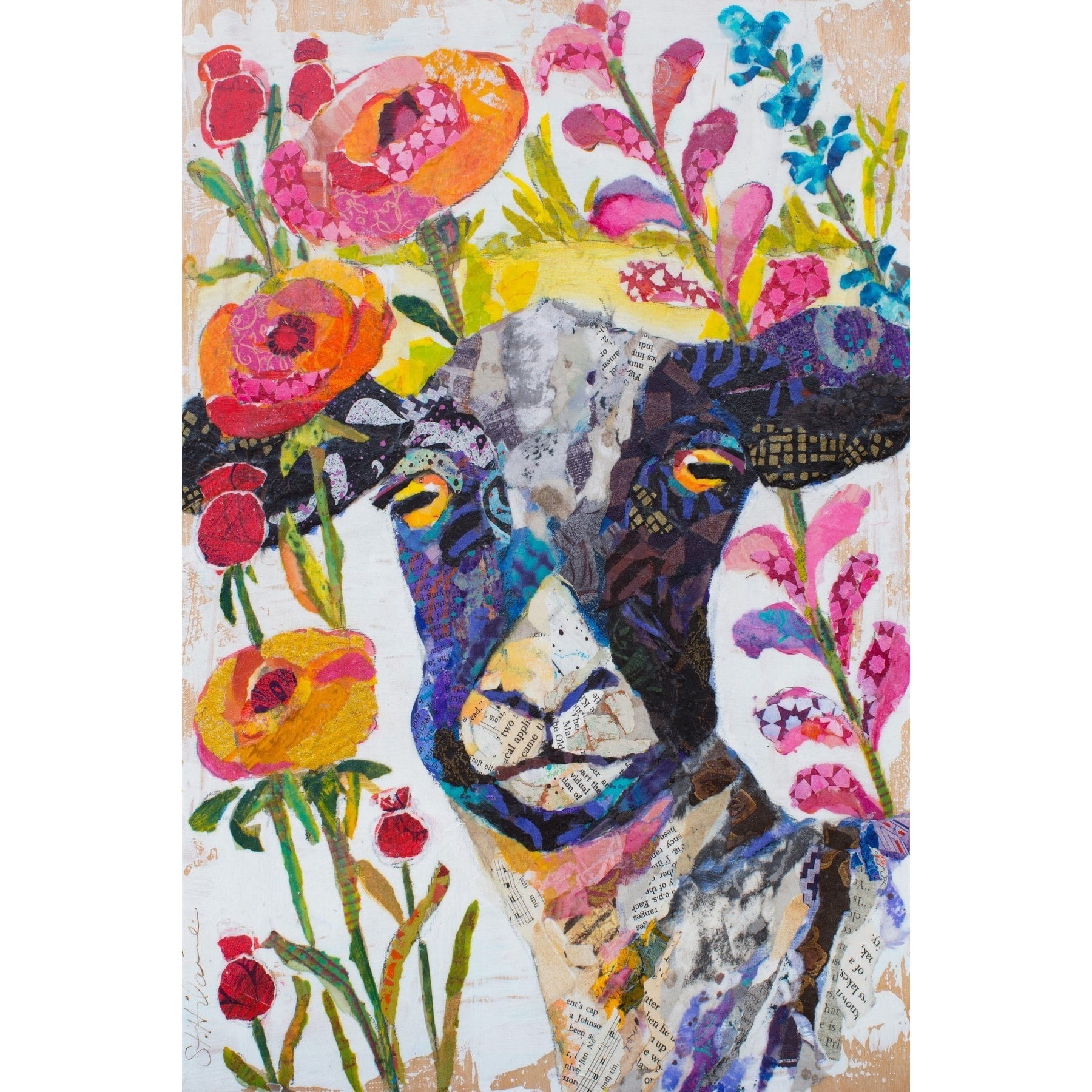 "Love Me" Painting Print on Wrapped Canvas
