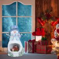 thumbnail image 4 of Franhais Lighted Christmas Decorations for Home Snowman Resin Christmas Desktop Decoration with LED Light Christmas Ornaments, 4 of 8