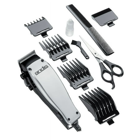 Andis EasyCut Adjustable Blade Clipper Haircutting Kit, 10-Piece