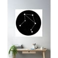 thumbnail image 2 of Libra Constellation Poster Wall Art, Modern Wall Decor, 24x24 UNFRAMED, 2 of 3