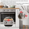 thumbnail image 3 of KABOER 6 Pack Stove Knob Safety Covers, Upgraded Press Gas Stove Knob Locks, Heat-Resistant Universal Size Oven Lock Knob Covers for Child Safety and Baby Proofing, 3 of 7