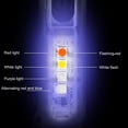 thumbnail image 5 of Mightlink Pocket Flashlight Waterproof Rechargeable High Brightness Multiple Lighting Modes One-Key Start Magnetic Style Fast Charging Outdoor Mini Flashlight for Hiking, 5 of 7