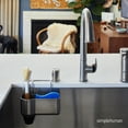 thumbnail image 4 of simplehuman Sink Caddy, Brushed Stainless Steel, 4 of 5
