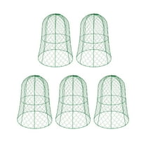 Miumaeov 12.99" Diameter x 15.75" Height Garden Chicken Wire Cloche Plant Protectors and Covers Metal Cage for Gardens, Parks, Yards, Balconies, Farms (5pcs)