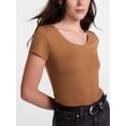 thumbnail image 5 of Scenario Women's Scoop Neck Tee with Cap Sleeves, Sizes XS-XXXL, 5 of 6