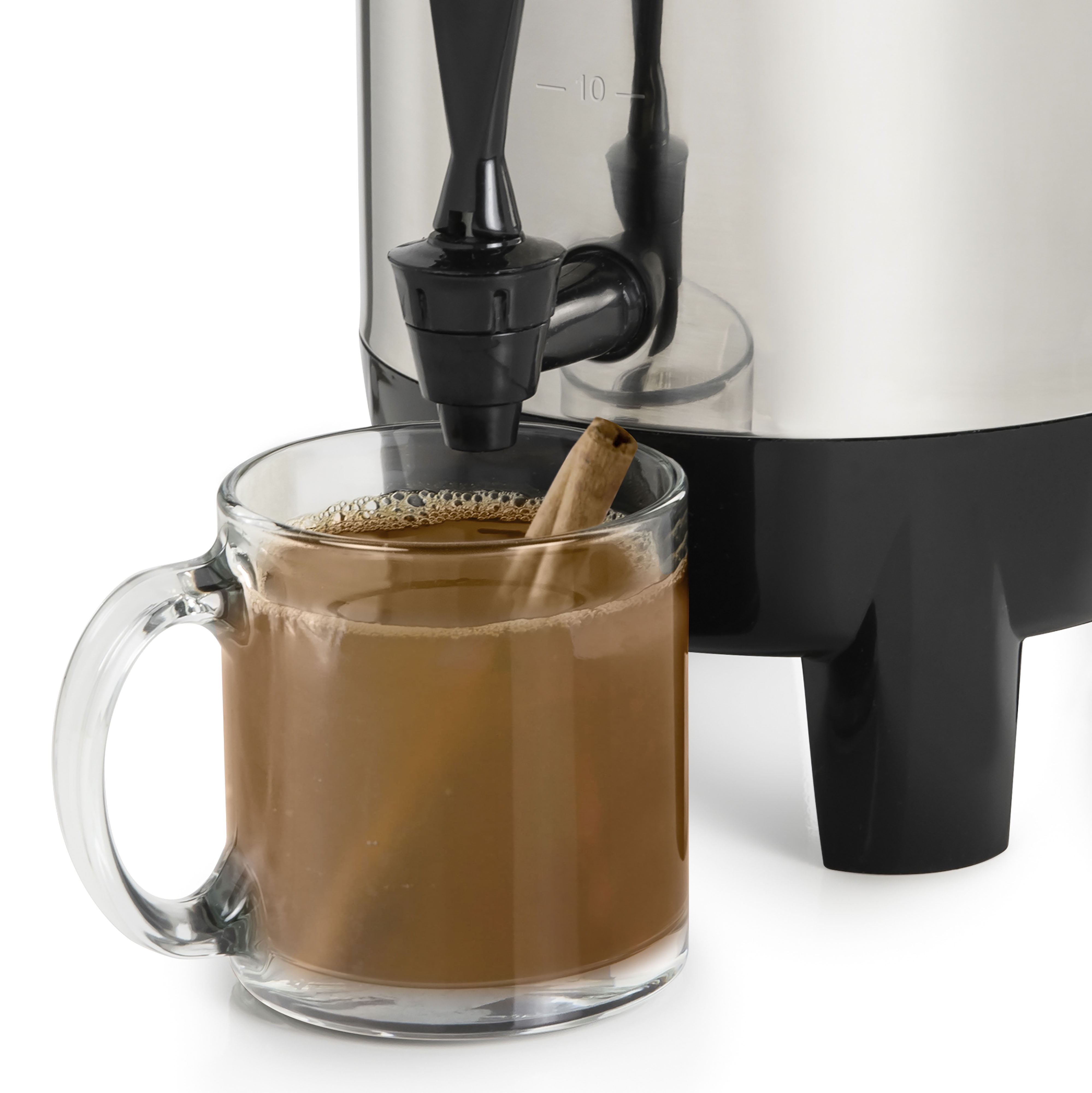 HomeCraft 100-Cup Coffee Brewer, 1500W Quick-Brewing Coffee Urn and  Electric Coffee Pot, Stainless Steel - Walmart.com