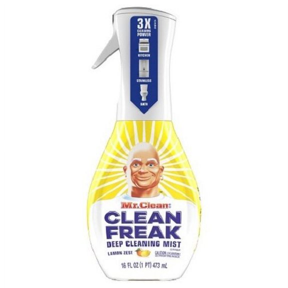Mr. Clean Clean Freak Deep Cleaning Mist Lemon 16 fl oz (Pack of 18)