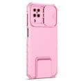 thumbnail image 4 of SaniMore for Samsung Galaxy A12 5G Case 2020 with Slide Camera Cover Built-in Kickstand Dual Layer Hybrid Shockproof Case for Galaxy A12 5G 6.5", Pink, 4 of 12