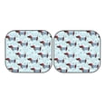 thumbnail image 7 of Balery 2 Piece Dachshund Dog Puppy Car Windshield Sun Shade|Foldable Front Windshield Shade for Car Front Window for Most Sedans SUV Truck-Large, 7 of 7