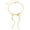 Gold, variant on Stylish and Lightweight Bowknot Anklet Delicate Bowknot Anklet Dainty Snake Bone Chain Anklet Chain for Fashionistas