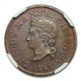 thumbnail image 3 of 1861 Chicago IL W.G. Peck Grocer Civil War Token MS-64 NGC (BN), 3 of 3