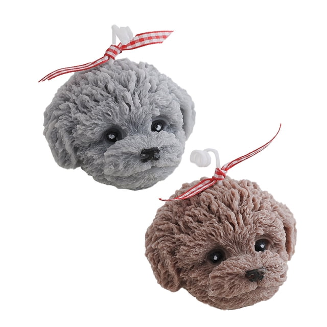 velas de perro de peluche, velas con forma de animal encantadora, velas de incienso de cumpleaños, adornos decorativos