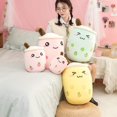 thumbnail image 4 of Hitoshe Boba Plushie - Almohada De Peluche Boba De 19,7 Pulgadas, Almohada Para Abrazar Regalos (Fresa Rosa), 4 of 5