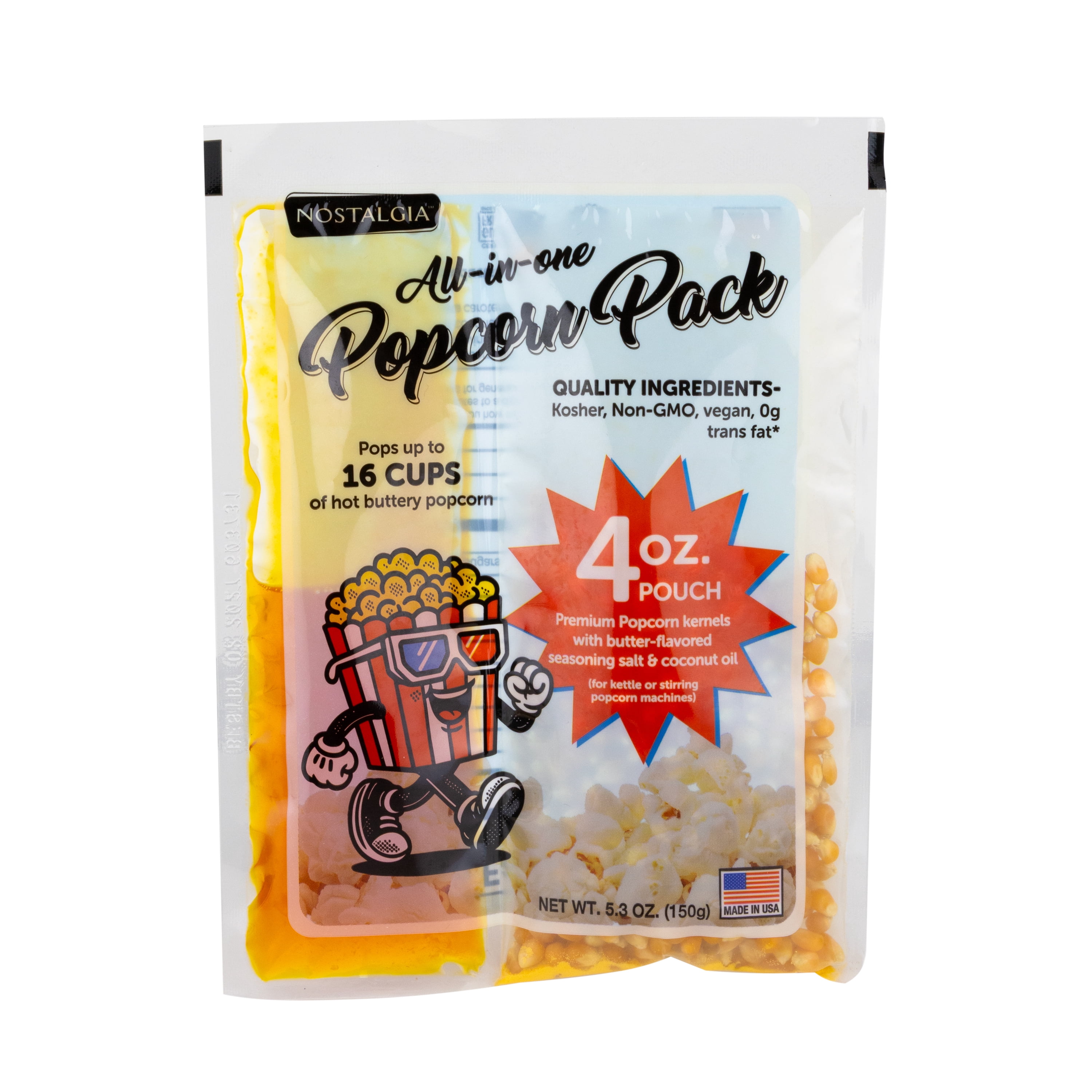 JOLLY TIME 8 oz. All In One Popcorn Kit - Walmart.com