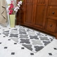 thumbnail image 2 of Chesapeake Merchandising, Inc  Alloy Moroccan Tiles 2Pc. Bath Rug Set (21"x34" & 17"x24") Grey, 2 of 5