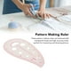 thumbnail image 4 of Regla curva francesa regla para hacer patrones cuerpo transparente de 5 piezas para diseño de ropa ANGGREK Otros, 4 of 8