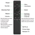 thumbnail image 3 of EONCHARM Mando a Distancia Universal Compatible con Samsung Smart-TV LCD LED UHD QLED 4K HDR TV Remote, con Botones Netflix y Prime Video, 3 of 5