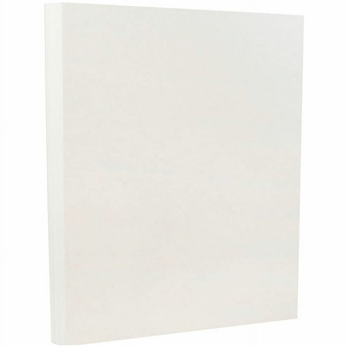 JAM Paper Parchment, 8 1/2 x 11, White Parchment, 65lb, 2 packs of 50