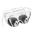 thumbnail image 2 of WEUVEB 2Ud Detector De Rectitud Para Taco De Billar Negro Con Precisión Y Rodillo Para Mantenimiento Y Reparación, 2 of 8