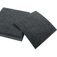 thumbnail image 2 of (4 pack) UMIGGEE Peel and Stick Carpet Tiles 12" x 12" 25-pcs Smoke Grey Self-Adhesive Square Soft Carpet Floor Tiles Carpet Easy Install DIY Floor Tiles for Kids Room Bedroom Dining Room (25 sqft/Box), 2 of 8