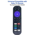 thumbnail image 2 of Control remoto de TV Elekpia Compatible con TCL/ONN/Element/Westinghouse/Haier/Hitachi/LG/Sanyo/JVC/Magnavox/RCA/Philips Roku Smart TVs, 2 of 3