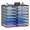 8 Tier - Black, variant on 8 Compartments Paper Organizer for Desk, Mesh Literature Organizer, Mail File Sorter Tray with Handle, Desktop Mailbox for Office Classroom Home, Black
