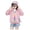 Pink, variant on Weebloom Kids Toddler Zip Up Hoodie Boys Girls Sun Protection Jacket Sun Sunscreen Hoodie Jacket Lightweight Summer Breathable Outwear With Pockets Cooling Shirt 2-3 Years