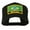 Black, variant on South America Brazil Flag Patched High Pro Style Cap - Red OSFM