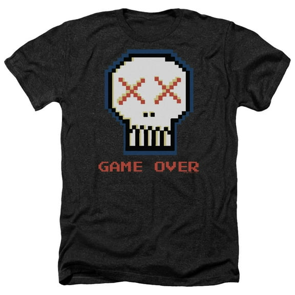 - Game Over - Heather Short Sleeve Shirt - Medium