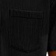 thumbnail image 3 of Blusa y camisa de manga corta con cuello vuelto para hombre, color liso, informal, con solapa, cierre de cremallera en un cuarto y bolsillo en el pecho, camisa de manga corta con solapa, tops para hom, 3 of 4