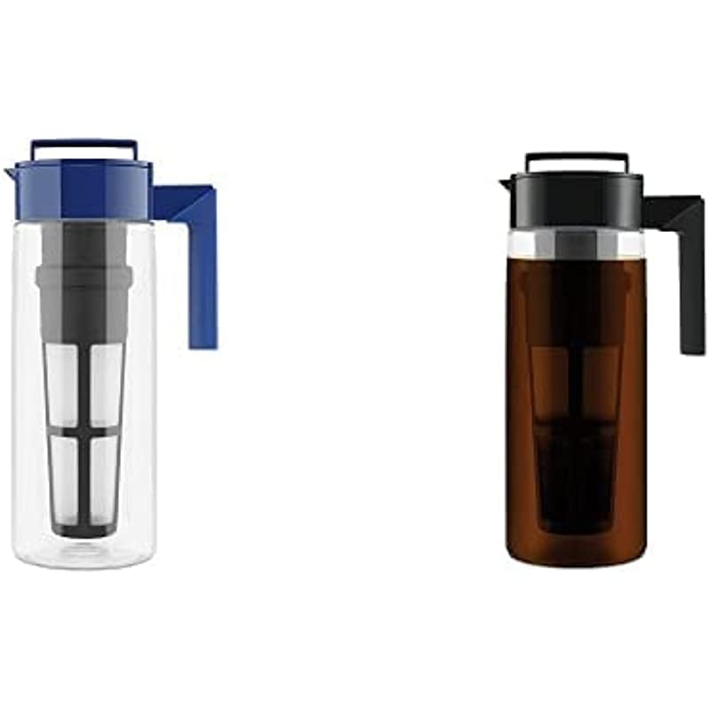Takeya Iced Tea Maker with Patented Flash Chill Technology Made in USA