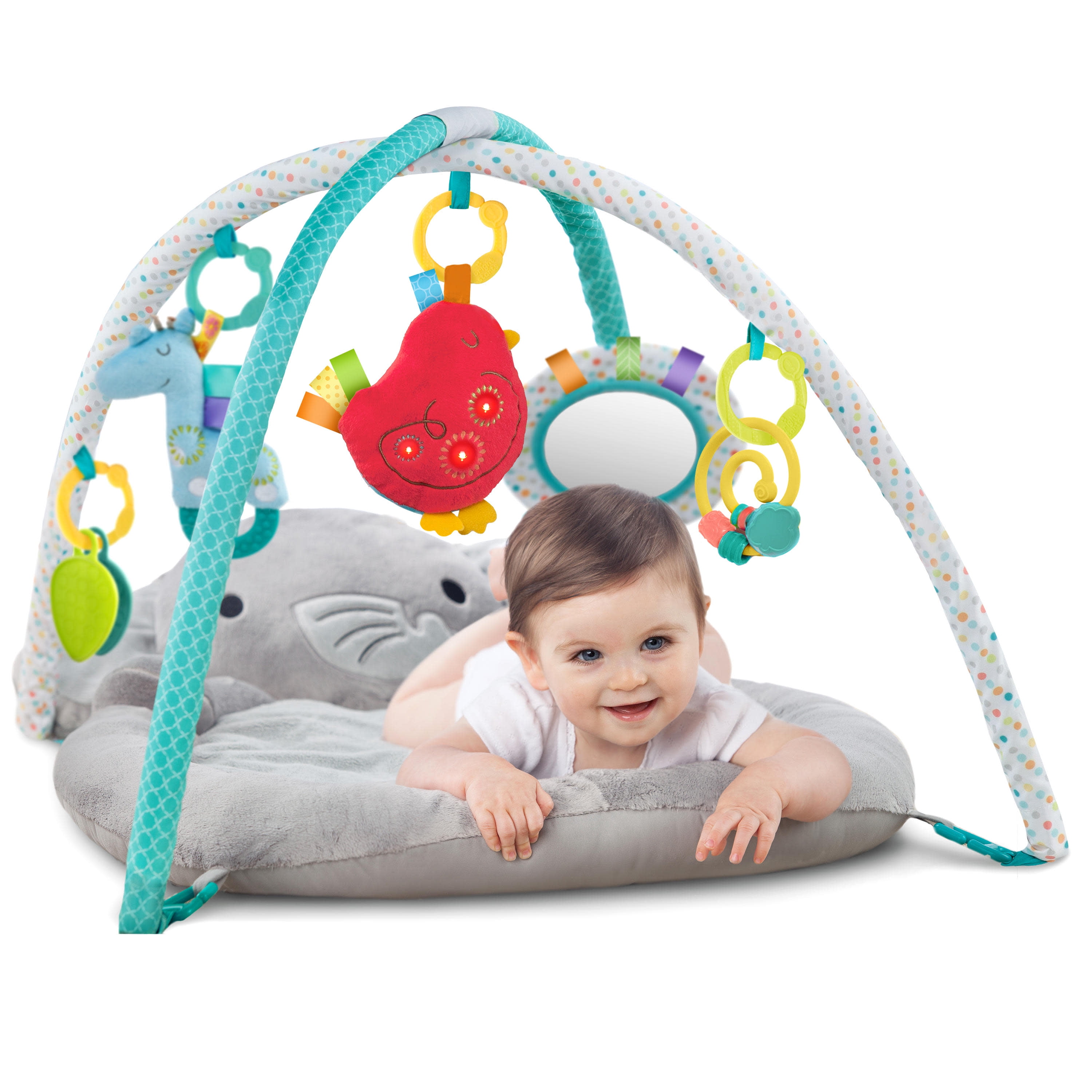 bright starts elephant activity gym