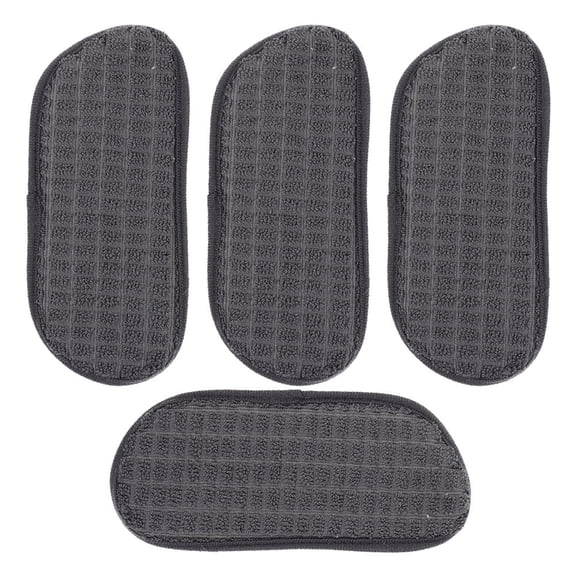 Luxshiny Grey Refrigerator Drip , 4-Pack Water Dispenser Drip Mats, Anti-Splash Pads for Home Kitchen Use
