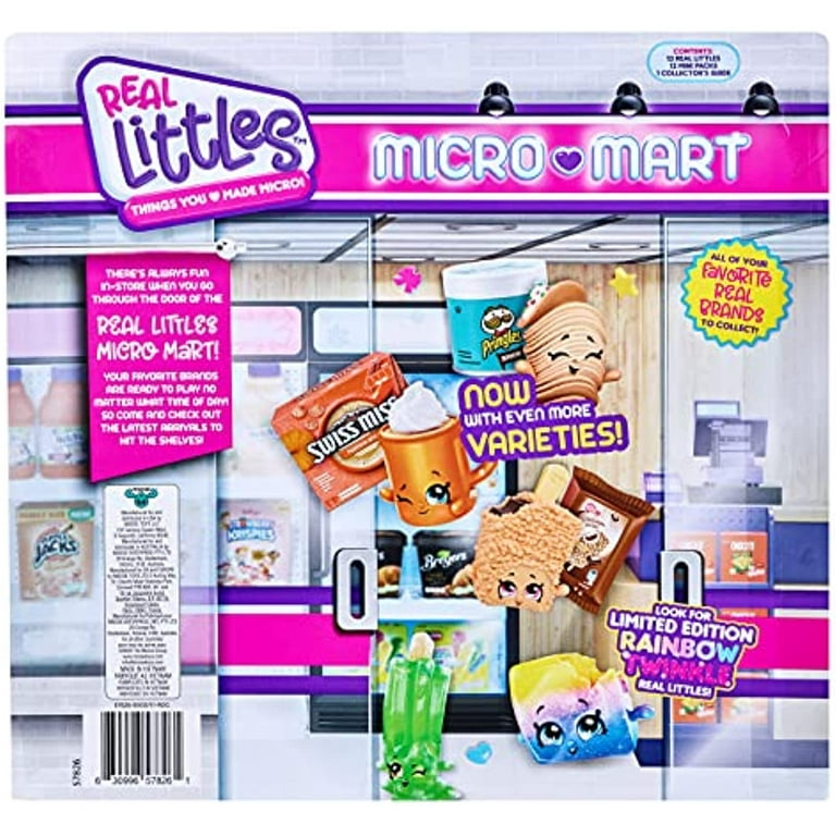 Shopkins Real Littles Micro Mart Mega Pack 26 Pcs.13 real littles & 13 mini  pack