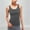 Gray, variant on Generic Crop Workout Tops for Women Tank Athletic Running Shirts Mesh Yoga Tops Gym Sleeveless Clothes