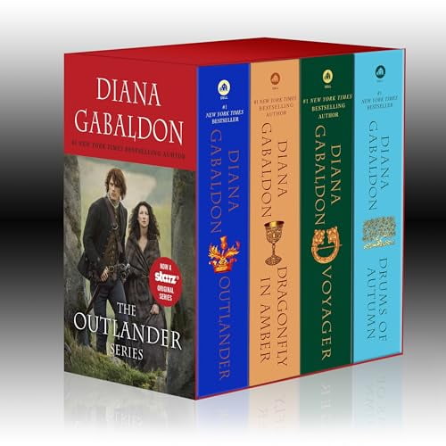 Pre-Owned Outlander: Outlander Boxed Set : Outlander, Dragonfly in Amber, Voyager, Drums of Autumn (Paperback)