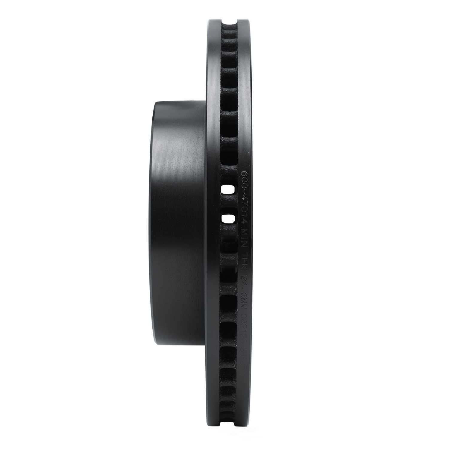 Dynamic Friction Company 633-47014R DFC Brake Rotor - Drilled And Slotted - Black