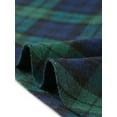 thumbnail image 5 of Agnes Orinda Women's Plus Size A Line Knee Length Flare Plaid Two Piece Skirts 3X Red Dark Blue/Green, 5 of 6