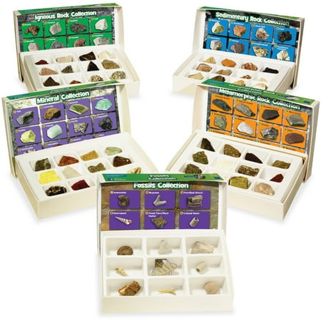 UPC: 0086002052100 | Educational Insights Rock Mineral & Fossils Complete Collection 5210