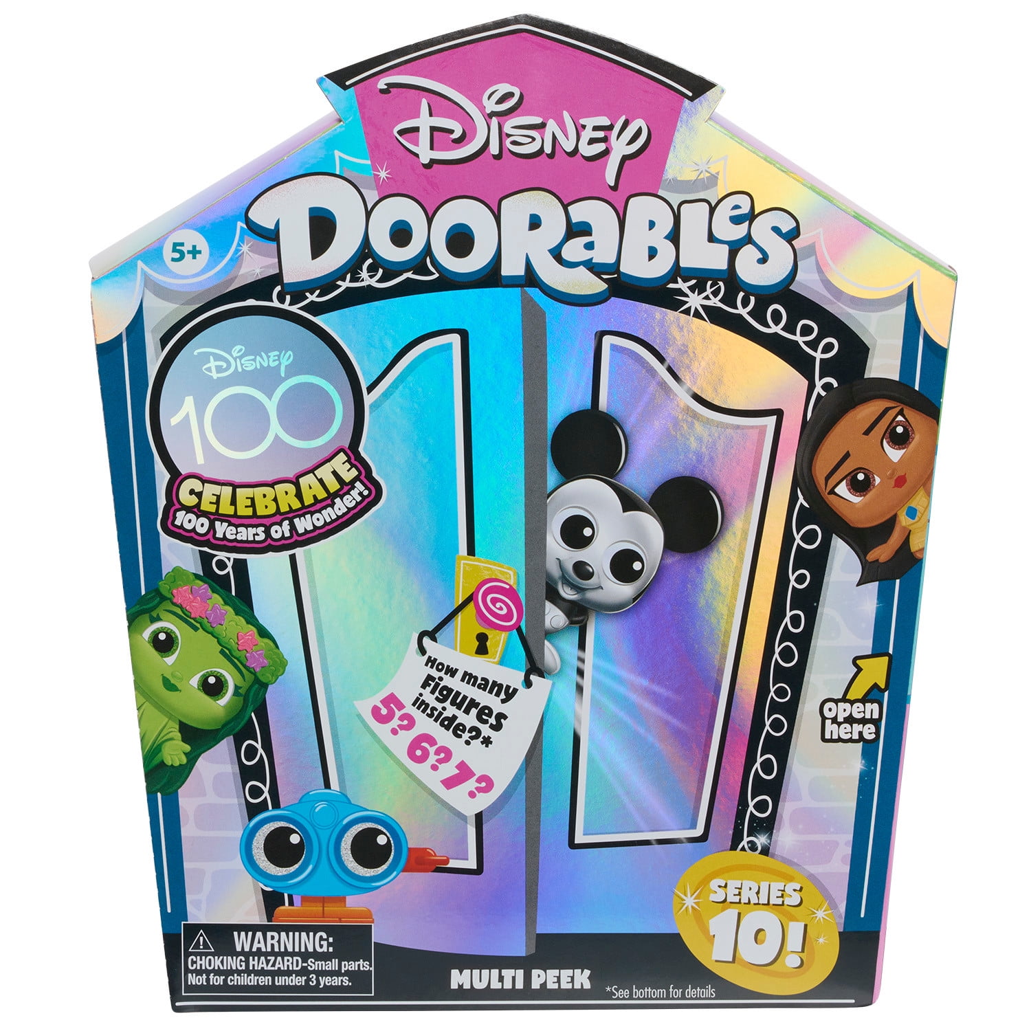 Disney Doorables Series 7 Unopened Multi hot Peek Mystery Packs Bundle Of 7