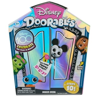 Disney Doorables Tag-A-Longs Stitch Wearable Figure and Charms Series 1,  Styles May Vary, Officially Licensed Kids Toys for Ages 3 Up by Just Play