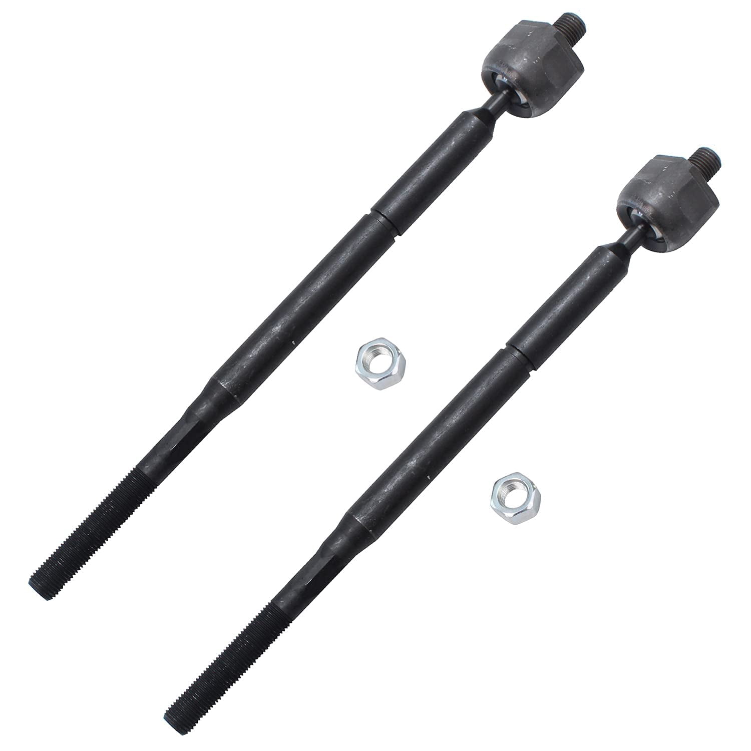 Detroit Axle - 12pc Front End Suspension Kit for 2008-2009 Saturn Vue, Wheel Bearing and Hubs Lower Control Arms + Ball Joint Tie Rods Sway Bars Boot Replacement