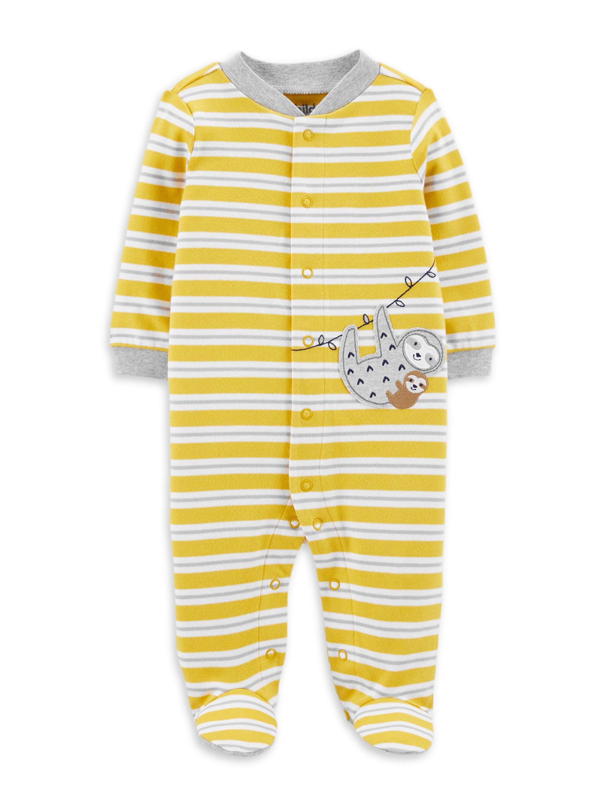 sloth baby boy clothes