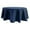 Navy #0, variant on Nrmrqz 60-Inch Round Tablecloth - Polyester Fabric - Wrinkle Resistant - 9 Colors (Black, Gray, White, Red, Purple, Navy, Green) - for Home, Restaurants & Events