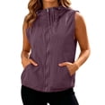 thumbnail image 3 of Miaoju Women's Lightweight Running Vest Outerwear with Pockets, Windproof Sleeveless Jacket for Golf Hiking Travel, 3 of 9