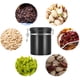 thumbnail image 1 of Lata para granos de café, recipiente para café de acero inoxidable 304 de 1,5 l, recipiente para almacenar café diseñado para el futuro, 1 of 9