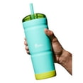 thumbnail image 5 of bubba Envy S Stainless Steel Tumbler with Straw and Bumper Rubberized in Teal, 24 fl oz., 5 of 5